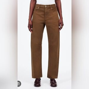 NWT Madewell Darted Barrel-Leg Jean Sz23